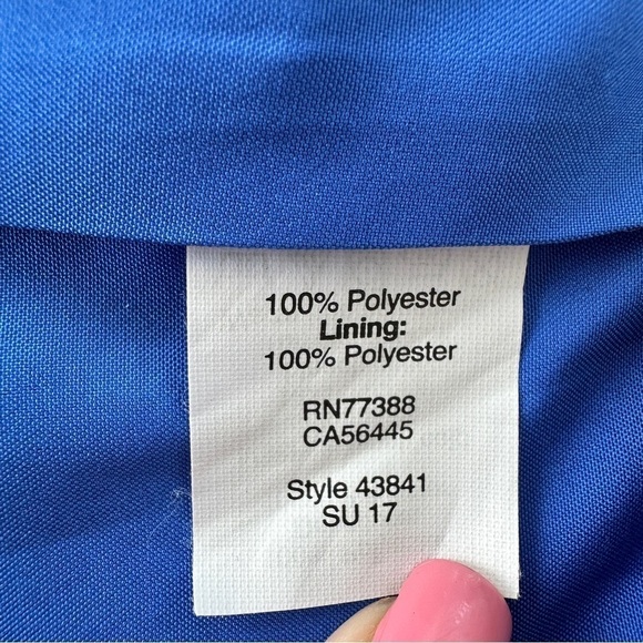 J. Crew mini  dress with spaghetti straps, fitted top, fully lined, tropical - Picture 15 of 16